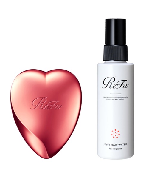 リファ ハートブラシ & ヘアウォーターフォーハート セット（ヘアケア