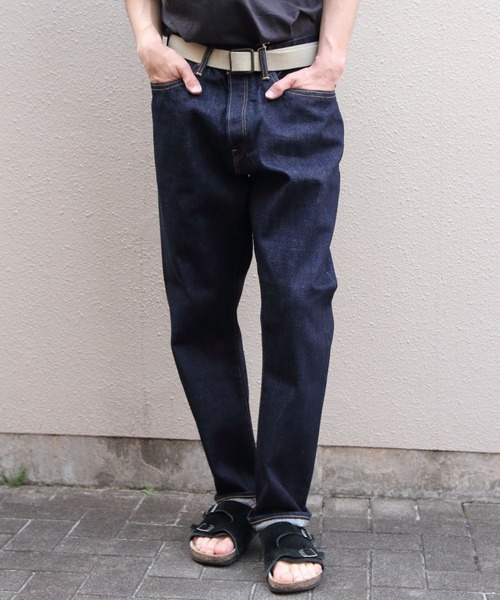 Sanca(サンカ)の「Sanca/サンカ デニム5Pテーパード フィット 15.5oz DENIM 5P TAPERED FIT(デニムパンツ・メンズ・インディゴブルー・1/2/3)」の4枚目の写真