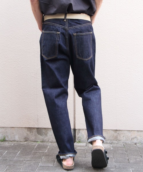 Sanca(サンカ)の「Sanca/サンカ デニム5Pテーパード フィット 15.5oz DENIM 5P TAPERED FIT(デニムパンツ・メンズ・インディゴブルー・1/2/3)」の6枚目の写真