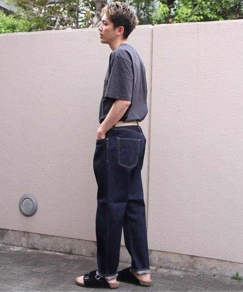 Sanca(サンカ)の「Sanca/サンカ デニム5Pテーパード フィット 15.5oz DENIM 5P TAPERED FIT(デニムパンツ・メンズ・インディゴブルー・1/2/3)」の8枚目の写真