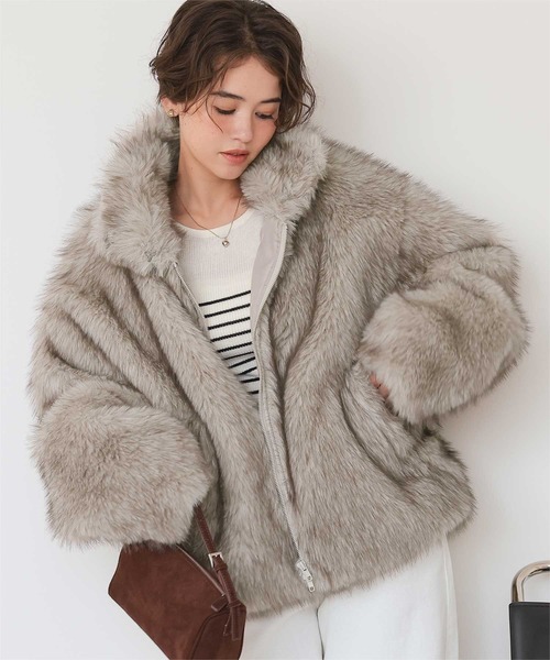 フェイクファージャケット