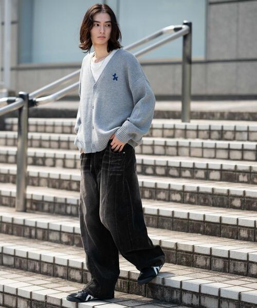 WEGO（ウィゴー）の「WEGO/【25年秋冬新作】イージー3Dバレルレッグコーデュロイパンツ（その他パンツ・メンズ・ブラウン/ダークブラウン/ブラック系その他・MEDIUM/LARGE）」の15枚目の写真