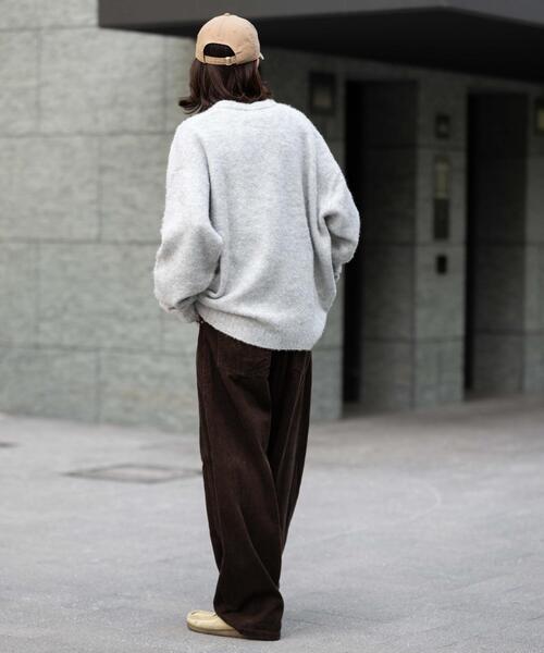 WEGO（ウィゴー）の「WEGO/【25年秋冬新作】イージー3Dバレルレッグコーデュロイパンツ（その他パンツ・メンズ・ブラウン/ダークブラウン/ブラック系その他・MEDIUM/LARGE）」の20枚目の写真