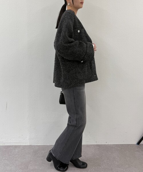 20周年限定】ツイードジャケット（ノーカラージャケット