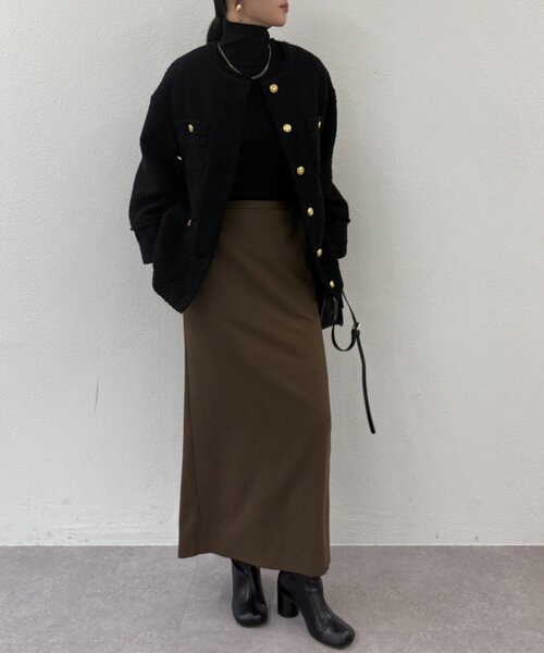 20周年限定】ツイードジャケット（ノーカラージャケット