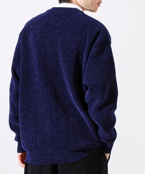 GLOSTER（グロスター）の「【チクチクしないニットシリーズ】モールダブルフェイス クルージップカーデ（カーディガン/ボレロ・メンズ・カーキ/ブラック/ネイビー・S/M/L）」の21枚目の写真