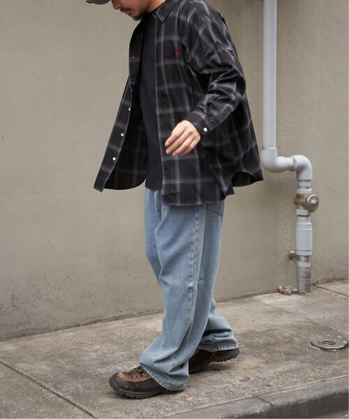 BEVERLY HILLS POLO CLUB（ビバリーヒルズポロクラブ）の「BEVERLY HILLS POLO CLUB TRルーズシルエットシャツ（シャツ/ブラウス・レディース・ブラック/サックスブルー/イエロー系/オレンジ系/グリーン系/グレー・M）」の10枚目の写真