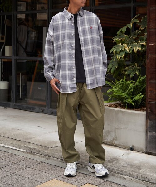 BEVERLY HILLS POLO CLUB（ビバリーヒルズポロクラブ）の「BEVERLY HILLS POLO CLUB TRルーズシルエットシャツ（シャツ/ブラウス・レディース・ブラック/サックスブルー/イエロー系/オレンジ系/グリーン系/グレー・M）」の14枚目の写真