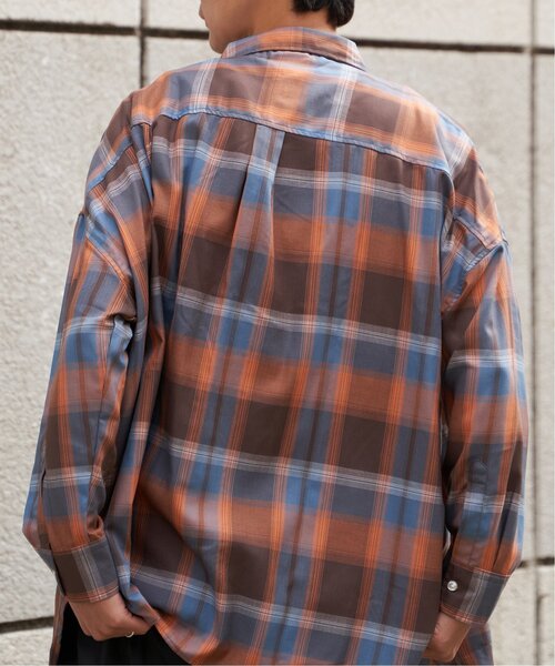 BEVERLY HILLS POLO CLUB（ビバリーヒルズポロクラブ）の「BEVERLY HILLS POLO CLUB TRルーズシルエットシャツ（シャツ/ブラウス・レディース・ブラック/サックスブルー/イエロー系/オレンジ系/グリーン系/グレー・M）」の15枚目の写真