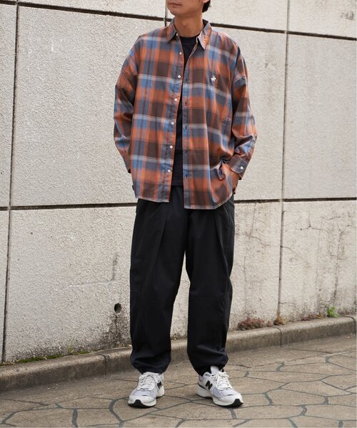 BEVERLY HILLS POLO CLUB（ビバリーヒルズポロクラブ）の「BEVERLY HILLS POLO CLUB TRルーズシルエットシャツ（シャツ/ブラウス・レディース・ブラック/サックスブルー/イエロー系/オレンジ系/グリーン系/グレー・M）」の17枚目の写真