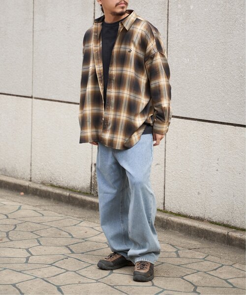 BEVERLY HILLS POLO CLUB（ビバリーヒルズポロクラブ）の「BEVERLY HILLS POLO CLUB TRルーズシルエットシャツ（シャツ/ブラウス・レディース・ブラック/サックスブルー/イエロー系/オレンジ系/グリーン系/グレー・M）」の21枚目の写真