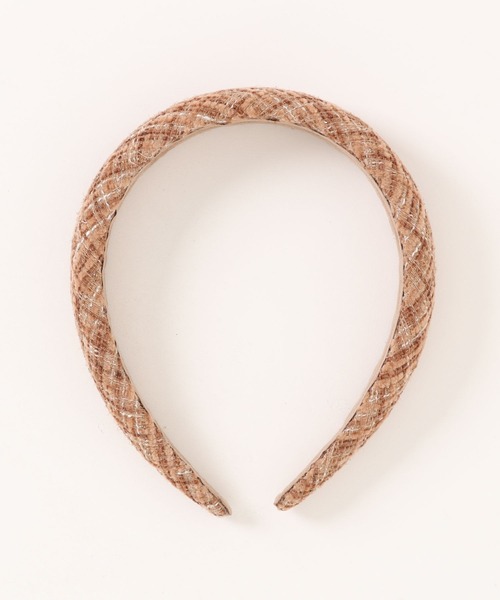 apres jour（アプレジュール）の「【apres jour×ARIAZ】ツイードカチューシャ（カチューシャ・レディース・ベージュ/オフホワイト/ブラック・FREE）」の11枚目の写真