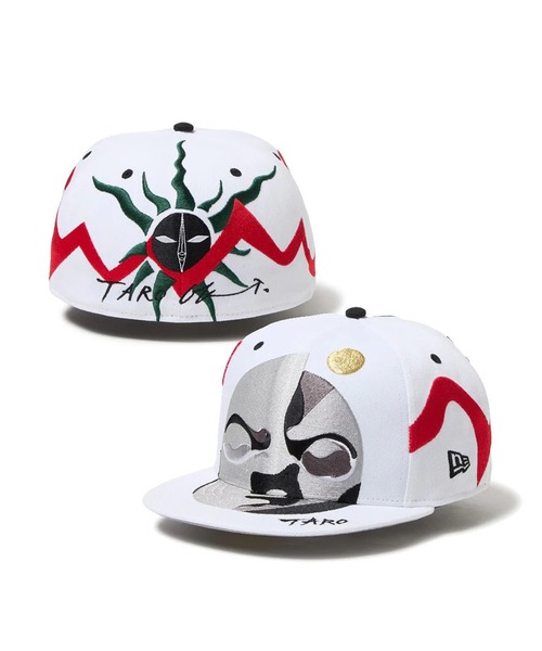 セール】【NEW ERA】59FIFTY TARO OKAMOTO 岡本太郎 太陽 ホワイト