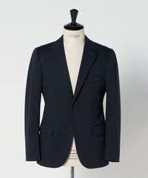 メンズのテーラードジャケット（ブルー・ネイビー/青色系