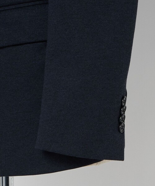 A DAY IN THE LIFE UNITED ARROWS(アデイインザライフユナイテッドアローズ)の「ツイル ポンチ ジャージー 2ボタンジャケット-セットアップ対応-<A DAY IN THE LIFE>(テーラードジャケット・メンズ・オリーブ/ダークグレー/ネイビー・M/S/L/XL)」の15枚目の写真