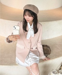 31 Sons de mode | WEB限定アイテム チュールフリルジャケット(テーラードジャケット)