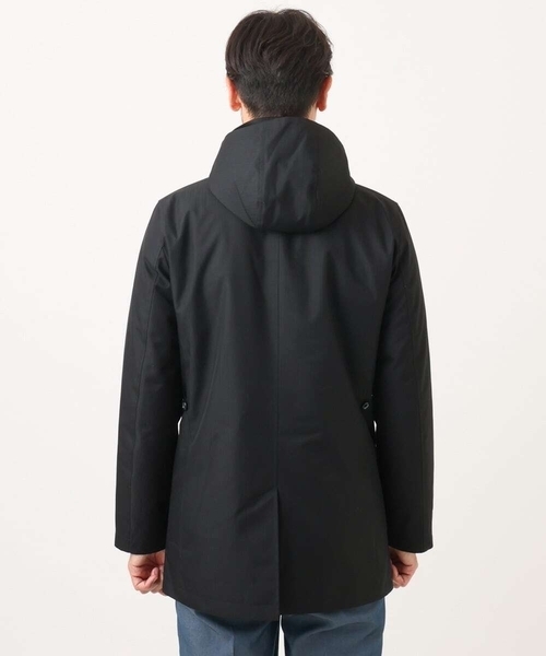 MICHEL KLEIN HOMME (ミッシェルクランオム)の「3WAYライナー付きコート(ステンカラーコート・メンズ・ブラック/グレー・MEDIUM/LARGE/X-LARGE)」の9枚目の写真