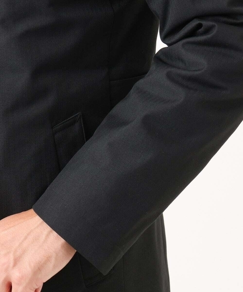 MICHEL KLEIN HOMME (ミッシェルクランオム)の「3WAYライナー付きコート(ステンカラーコート・メンズ・ブラック/グレー・MEDIUM/LARGE/X-LARGE)」の13枚目の写真