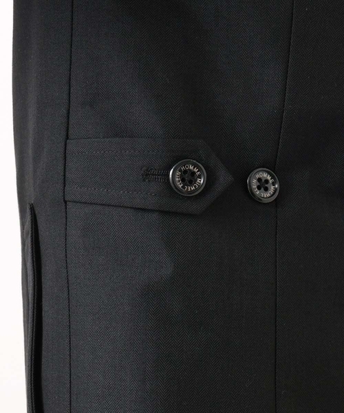 MICHEL KLEIN HOMME (ミッシェルクランオム)の「3WAYライナー付きコート(ステンカラーコート・メンズ・ブラック/グレー・MEDIUM/LARGE/X-LARGE)」の15枚目の写真