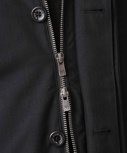 MICHEL KLEIN HOMME (ミッシェルクランオム)の「3WAYライナー付きコート(ステンカラーコート・メンズ・ブラック/グレー・MEDIUM/LARGE/X-LARGE)」の16枚目の写真