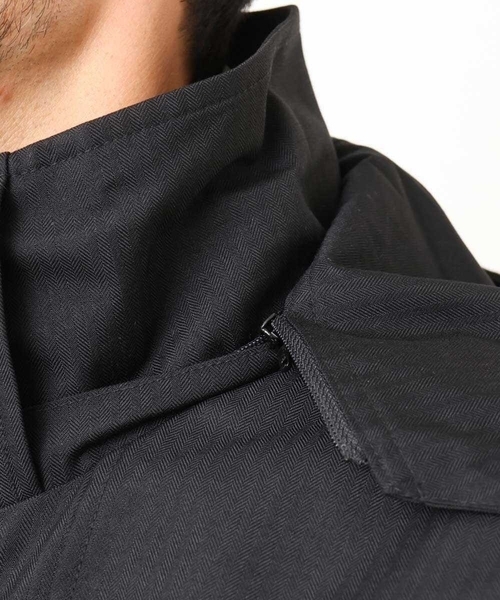MICHEL KLEIN HOMME (ミッシェルクランオム)の「3WAYライナー付きコート(ステンカラーコート・メンズ・ブラック/グレー・MEDIUM/LARGE/X-LARGE)」の20枚目の写真