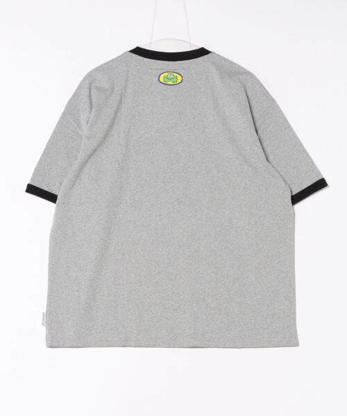 L.H.P（エルエイチピー）の「Parappa The Rapper/パラッパラッパー/プリント リンガー半袖 TEE（Tシャツ/カットソー・レディース・グレー/ブラック・M/L）」の10枚目の写真