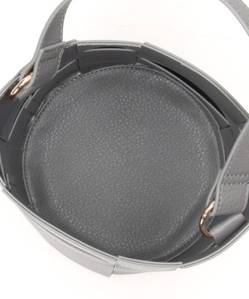 CACHELLIE（カシェリエ）の「PU MESH 4WAY BAG（ショルダーバッグ・レディース・グレー/ベージュ・FREE）」の6枚目の写真