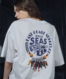CPGN STUDIO（コンパーニョ）の「East Coast Short Sleeve Tee White（Tシャツ/カットソー・メンズ）」