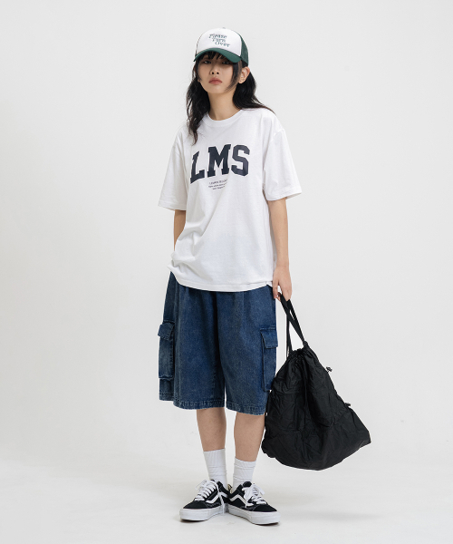 LEMAIN SECOND（リメインセカンド）の「BERMUDA WIDE ONE-TUCK CARGO DENIM SHORTS [MEDIUM BLUE]（その他パンツ・メンズ・その他・SMALL/MEDIUM）」の5枚目の写真