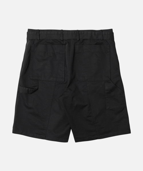 FRIZMWORKS（フリズムワークス）の「CHINO BELTED WORK BERMUDA SHORTS _ BLACK（その他パンツ・メンズ・その他・MEDIUM/LARGE/X-LARGE）」の2枚目の写真