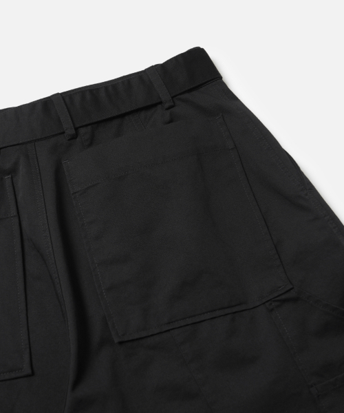FRIZMWORKS（フリズムワークス）の「CHINO BELTED WORK BERMUDA SHORTS _ BLACK（その他パンツ・メンズ・その他・MEDIUM/LARGE/X-LARGE）」の6枚目の写真