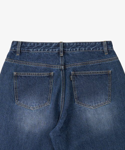 TOFFEE(トフィー)の「モアワイドデニムパンツ (MEDIUM INDIGO)(デニムパンツ・メンズ・その他・SMALL/MEDIUM/X-LARGE/LARGE)」の4枚目の写真