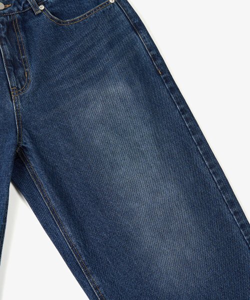 TOFFEE(トフィー)の「モアワイドデニムパンツ (MEDIUM INDIGO)(デニムパンツ・メンズ・その他・SMALL/MEDIUM/X-LARGE/LARGE)」の5枚目の写真