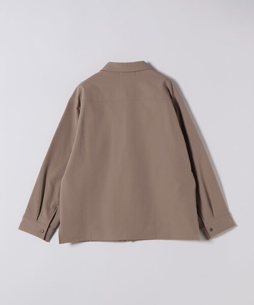 シップス カラーズ（SHIPS Colors）/SHIPS Colors:〈洗濯機可能〉バックフリース ストレッチ ボックス シャツ◇ セール】SHIPS Colors:〈洗濯機可能〉バックフリース ストレッチ