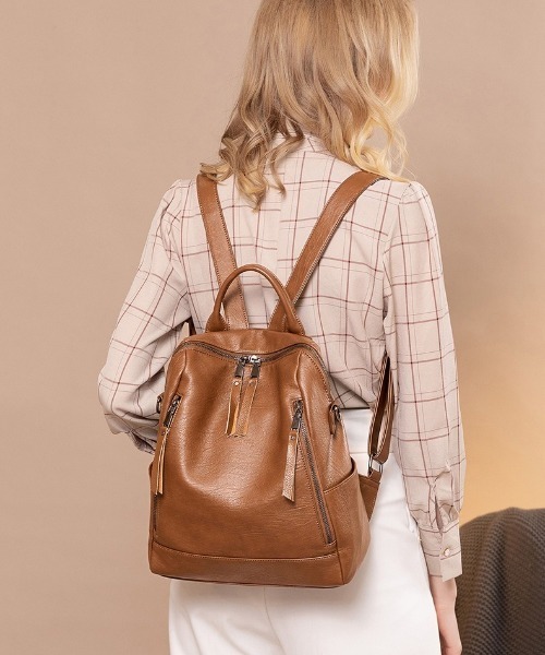 BACKYARD FAMILY(バックヤードファミリー)の「リュック 2way kbag2011(バックパック/リュック・レディース・ブラック/ブラウン・FREE)」の2枚目の写真