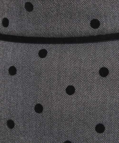 ITS'DEMO（イッツデモ）の「【手洗い可/ウエストゴム】ヘリンボーンマーメイドスカート（スカート・レディース・チャコールグレー/チャコール/ブラック・00）」の15枚目の写真