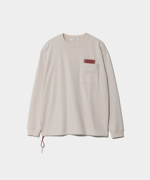 suvin compact jersey big QOL tag long T（Tシャツ/カットソー