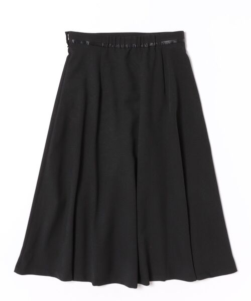 STRAWBERRY-FIELDS（ストロベリーフィールズ）の「プルックツイル_2タックフレアスカート（スカート・レディース・ベージュ/グレー/ブラック/ライトブルー・2）」の12枚目の写真