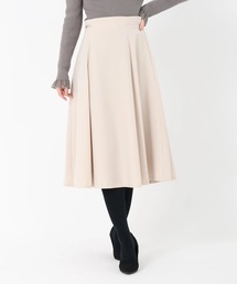 STRAWBERRY-FIELDS | プルックツイル_2タックフレアスカート(スカート)