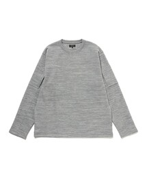 メッシュダブルフェイスカットソー 637CUM11 Figments（フィグメンツ）の「メッシュTシャツ（Tシャツ/カットソー