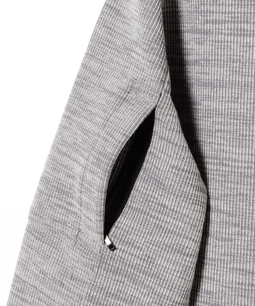 BEAMS（ビームス）の「ダブルフェイス リブ ロングスリーブ（Tシャツ/カットソー・メンズ・グレー/ネイビー・S/XL/L/M）」の4枚目の写真