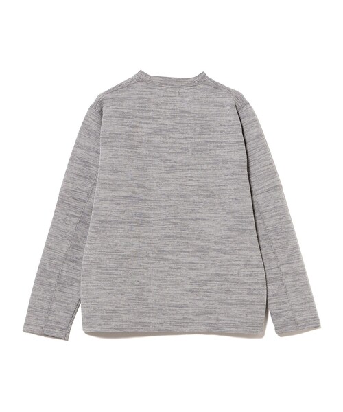 BEAMS（ビームス）の「ダブルフェイス リブ ロングスリーブ（Tシャツ/カットソー・メンズ・グレー/ネイビー・S/XL/L/M）」の5枚目の写真