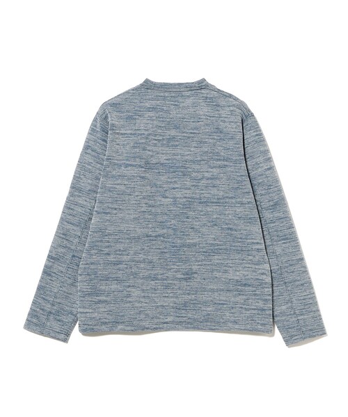 BEAMS（ビームス）の「ダブルフェイス リブ ロングスリーブ（Tシャツ/カットソー・メンズ・グレー/ネイビー・S/XL/L/M）」の8枚目の写真