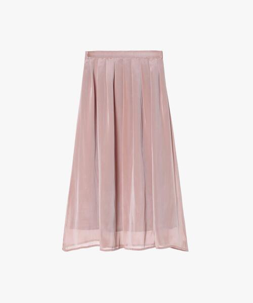 セール】シャンブレー ロング スカート（スカート）｜To b. by agnes b