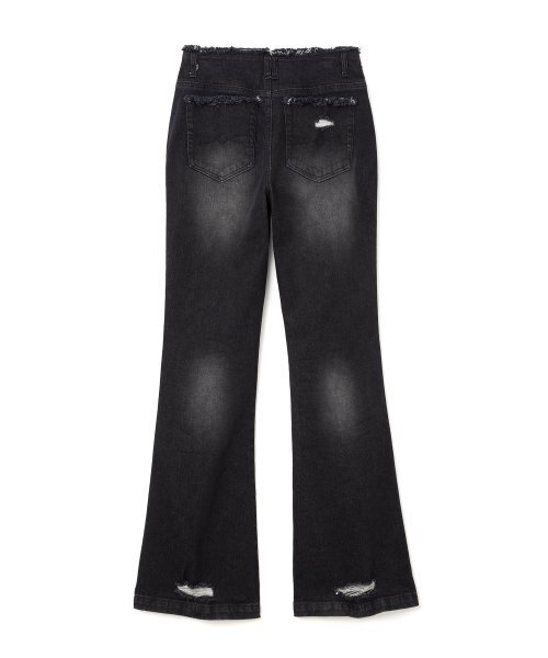 MILLO WOMEN（ミロウーマン）の「カットオフウエスタンジーンズ[ブラック]（デニムパンツ・レディース・その他・MEDIUM/SMALL）」の3枚目の写真