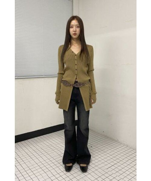 MILLO WOMEN（ミロウーマン）の「カットオフウエスタンジーンズ[ブラック]（デニムパンツ・レディース・その他・MEDIUM/SMALL）」の12枚目の写真