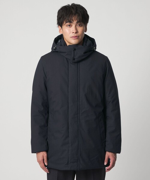 A DAY IN THE LIFE UNITED ARROWS(アデイインザライフユナイテッドアローズ)の「メランジ ミドル フードブルゾン-撥水-<A DAY IN THE LIFE>(ブルゾン・メンズ・ダークグレー/ブラック/ネイビー・L/XL/M)」の16枚目の写真