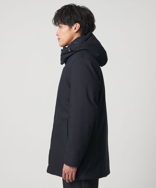 A DAY IN THE LIFE UNITED ARROWS(アデイインザライフユナイテッドアローズ)の「メランジ ミドル フードブルゾン-撥水-<A DAY IN THE LIFE>(ブルゾン・メンズ・ダークグレー/ブラック/ネイビー・L/XL/M)」の17枚目の写真
