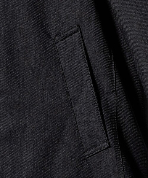 A DAY IN THE LIFE UNITED ARROWS(アデイインザライフユナイテッドアローズ)の「メランジ ミドル フードブルゾン-撥水-<A DAY IN THE LIFE>(ブルゾン・メンズ・ダークグレー/ブラック/ネイビー・L/XL/M)」の7枚目の写真