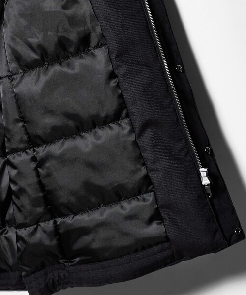 A DAY IN THE LIFE UNITED ARROWS(アデイインザライフユナイテッドアローズ)の「メランジ ミドル フードブルゾン-撥水-<A DAY IN THE LIFE>(ブルゾン・メンズ・ダークグレー/ブラック/ネイビー・L/XL/M)」の22枚目の写真